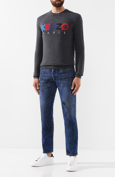 Шерстяной джемпер KENZO, арт. F965PU2173LC, фото 2