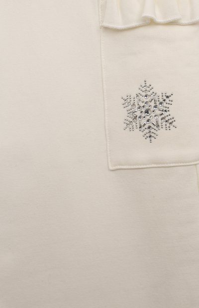 Хлопковые брюки-карго MONNALISA, арт. 19D411, фото 3