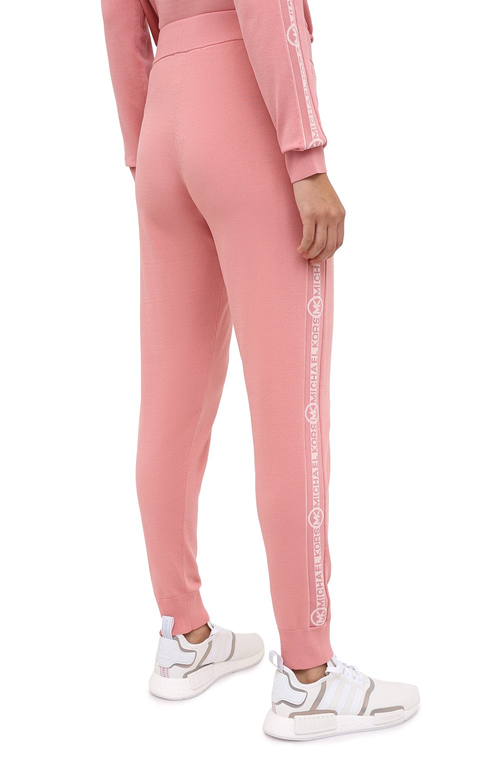 Джоггеры MICHAEL MICHAEL KORS розового цвета по цене 25950 руб., арт. MU03HE6BVC, фото 4 Джоггеры MICHAEL MICHAEL KORS, арт. MU03HE6BVC, фото 4