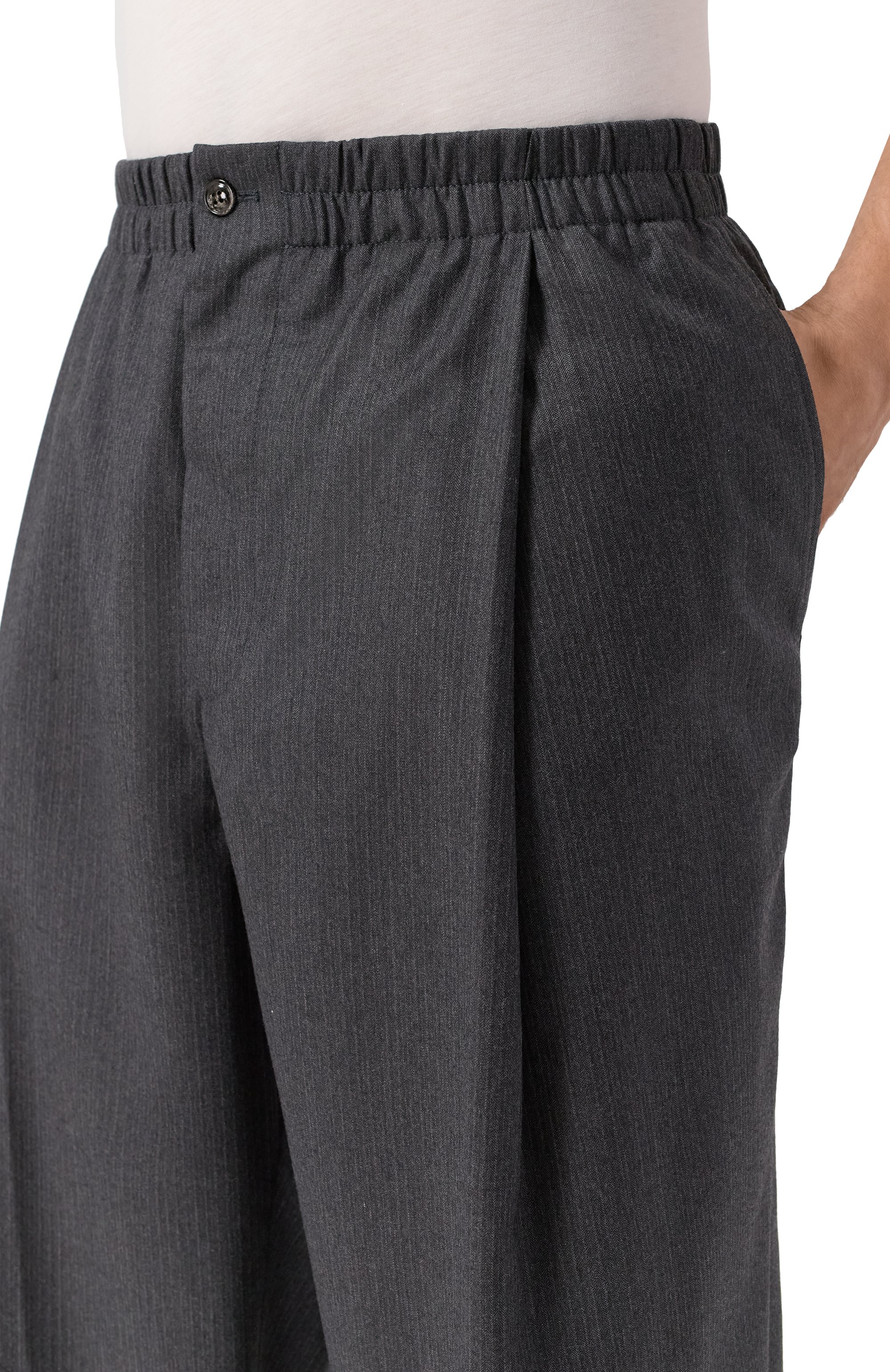 Шерстяные брюки GIORGIO ARMANI, арт. GM002253/TE17957, фото 5