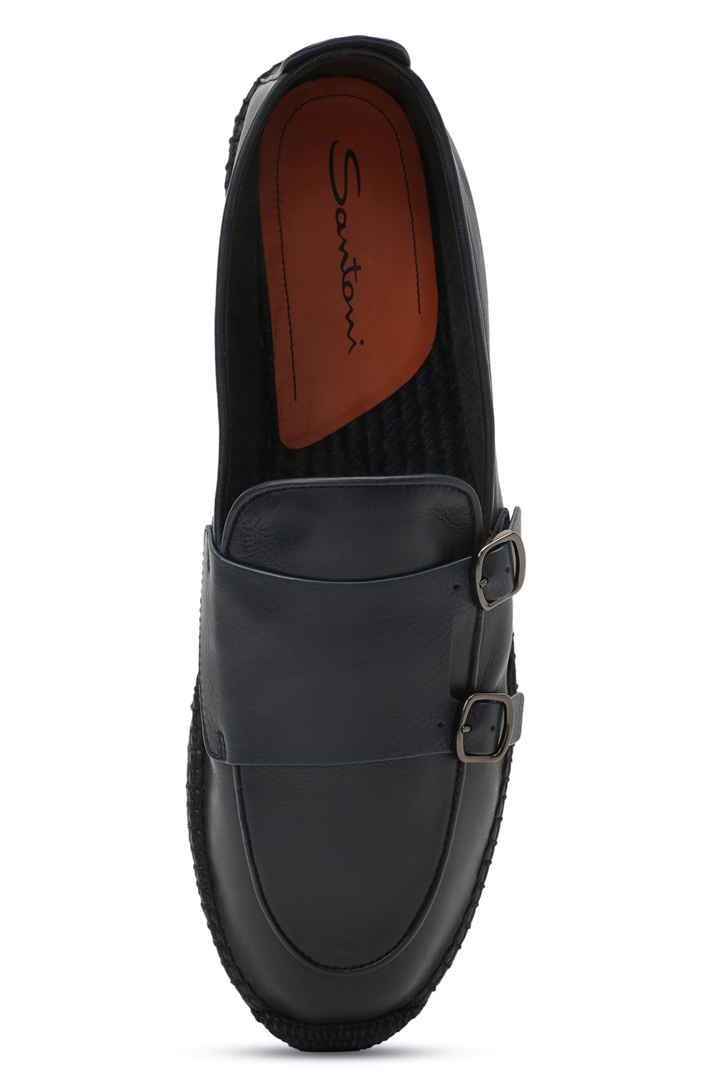 Кожаные эспадрильи SANTONI, арт. MGPG17526JQ8SGTHU48, фото 5