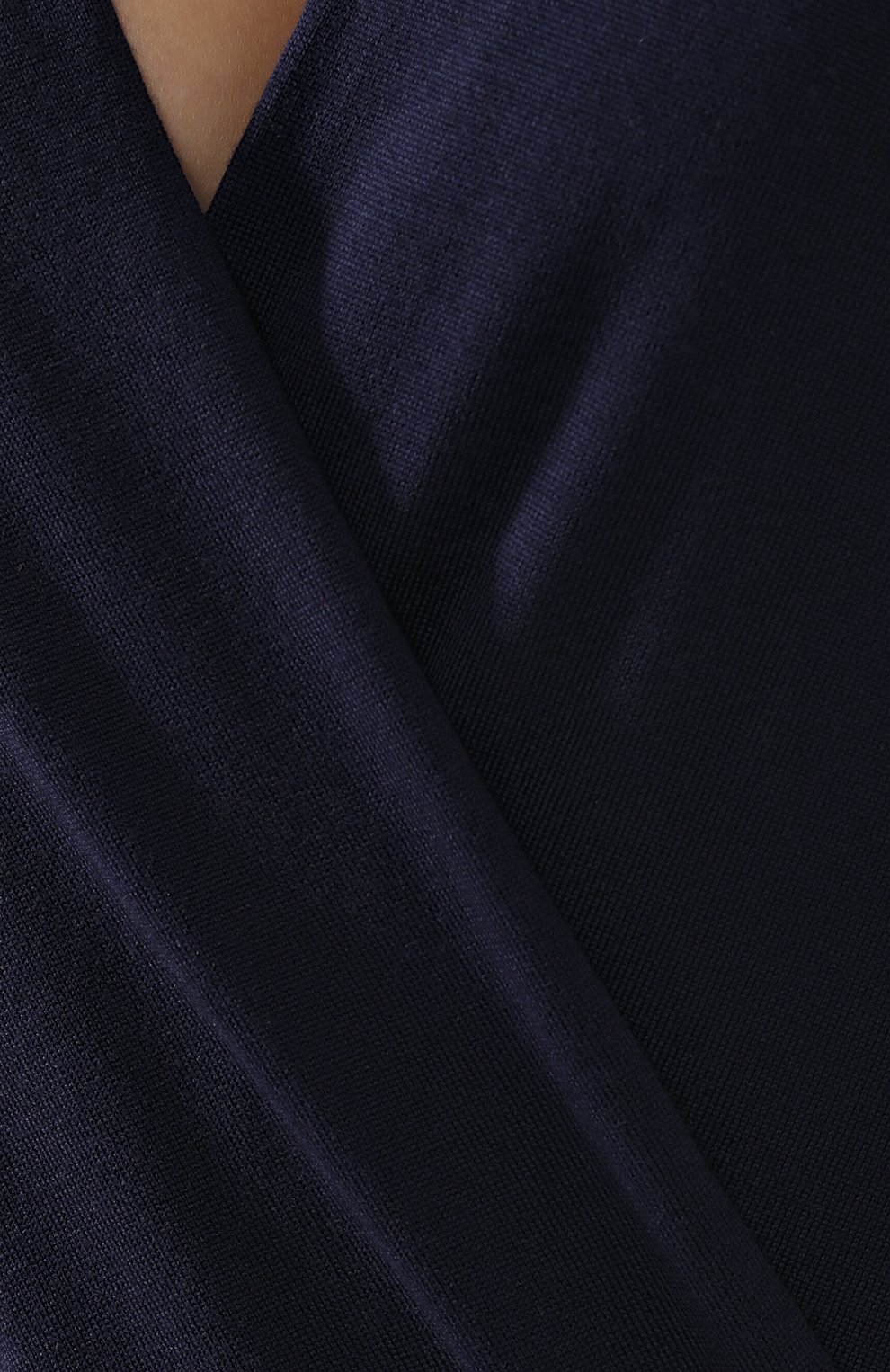 Пуловер из смеси шерсти и шелка RALPH LAUREN синего цвета по цене 178500 руб., арт. 290736300, фото 5 Пуловер из смеси шерсти и шелка RALPH LAUREN, арт. 290736300, фото 5