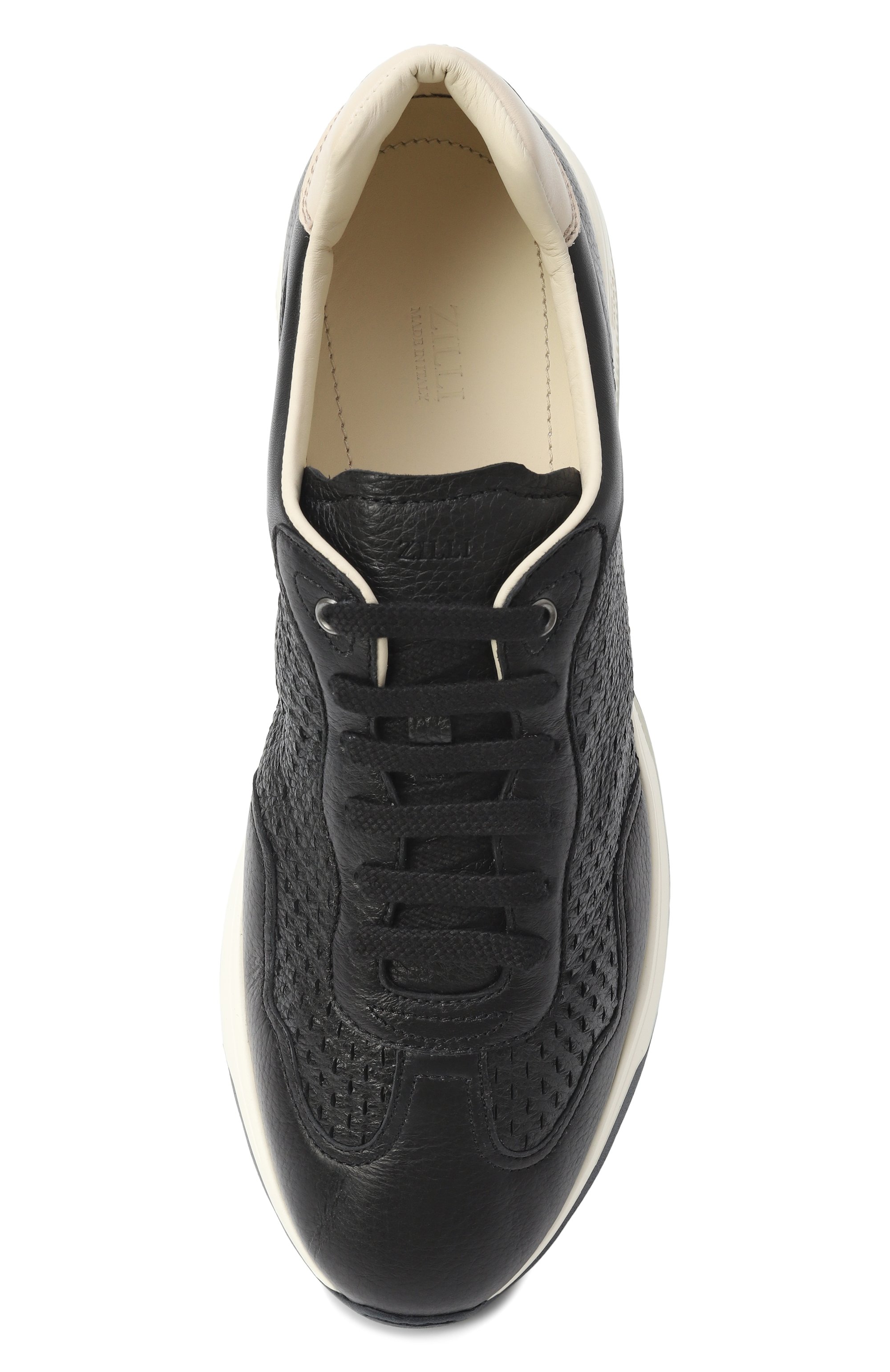 Кожаные кроссовки ZILLI, арт. H0200AM1961VZEV05, фото 6