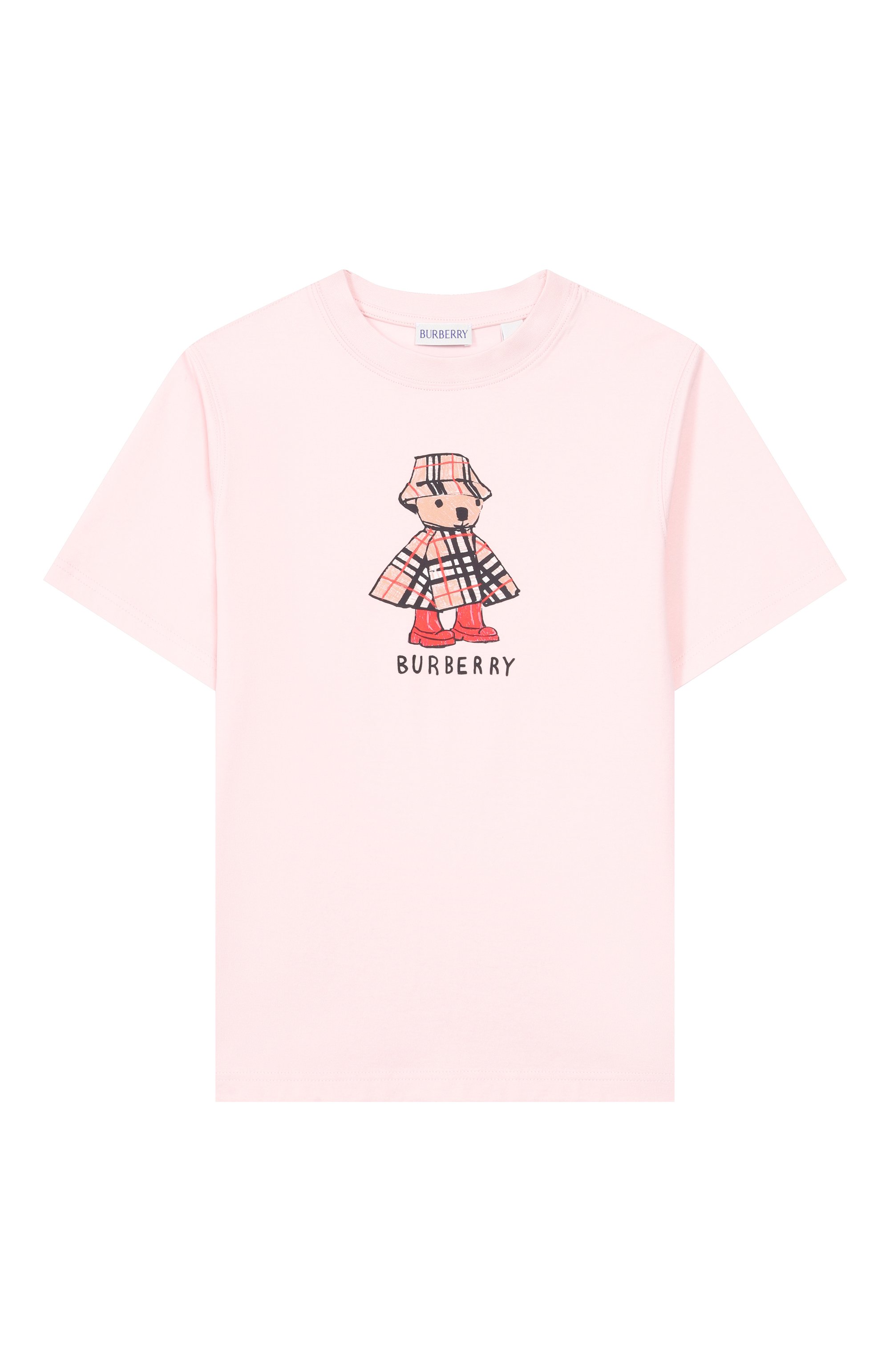 Хлопковая футболка BURBERRY, арт. 8117421, фото 1