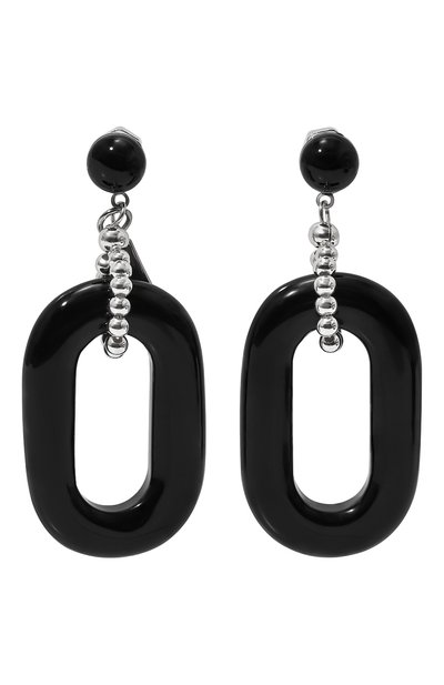 Серьги VIEN черного цвета по цене 21900 руб., арт. 2424-192, фото 1 Серьги VIEN, арт. 2424-192, фото 1