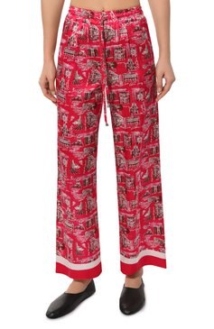 Шелковые брюки KITON, арт. D56125K0575C, фото 3