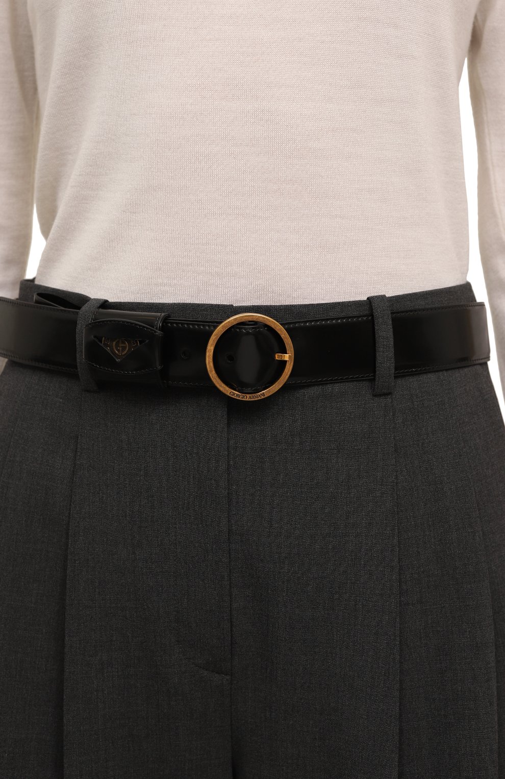 Кожаный ремень GIORGIO ARMANI, арт. GW000329/AF10877, фото 2