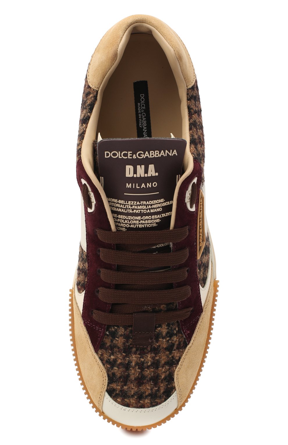 Комбинированные кеды miami DOLCE & GABBANA, арт. CS1821/AW155, фото 5