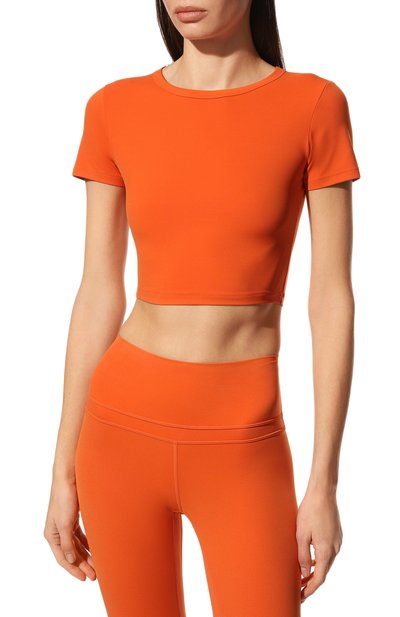 Топ DAILY REMINDER оранжевого цвета по цене 9100 руб., арт. T018-OR, фото 3 Топ DAILY REMINDER, арт. T018-OR, фото 3