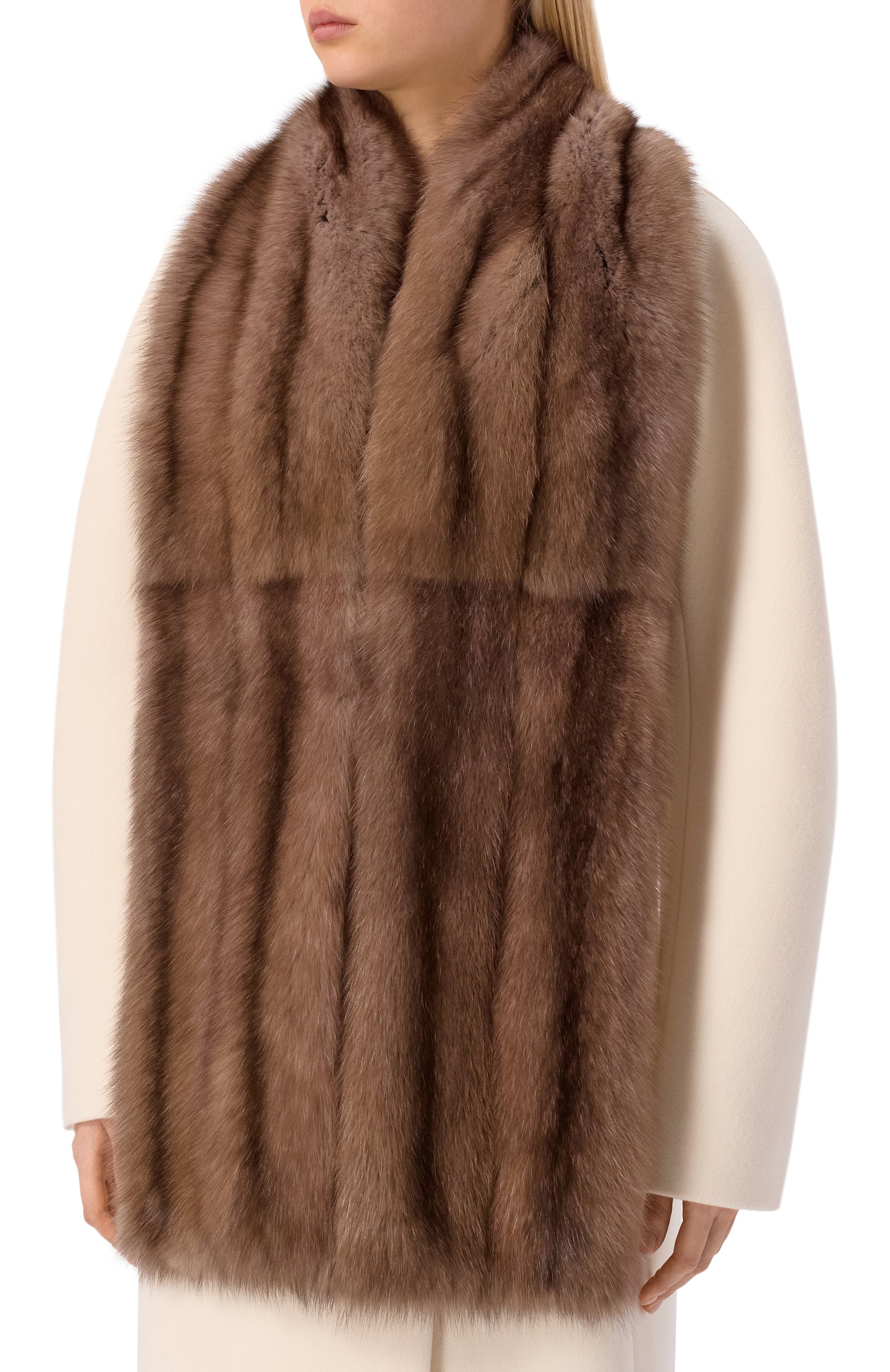 Меховой шарф из соболя VICTORIA KUSENKOVA, арт. 503600005030, фото 2