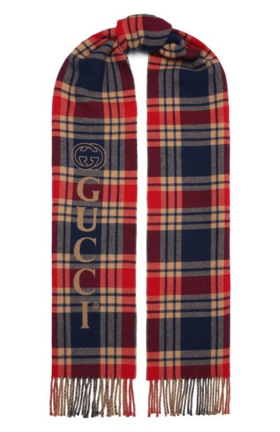 Шарф из шерсти и кашемира GUCCI, арт. 624496/4GA17, фото 1