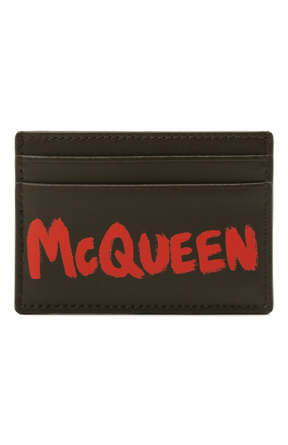 Кожаный футляр для кредитных карт ALEXANDER MCQUEEN, арт. 658453/1AAC7, фото 1