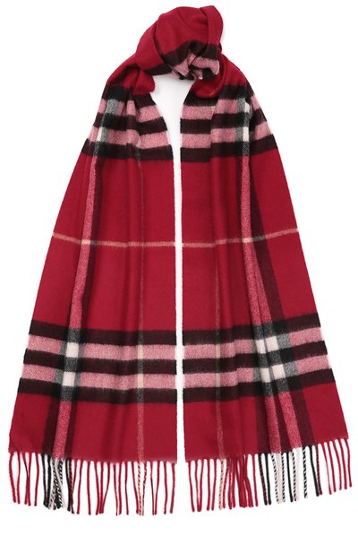 Шарф из кашемира в клетку BURBERRY, арт. 3993742, фото 1