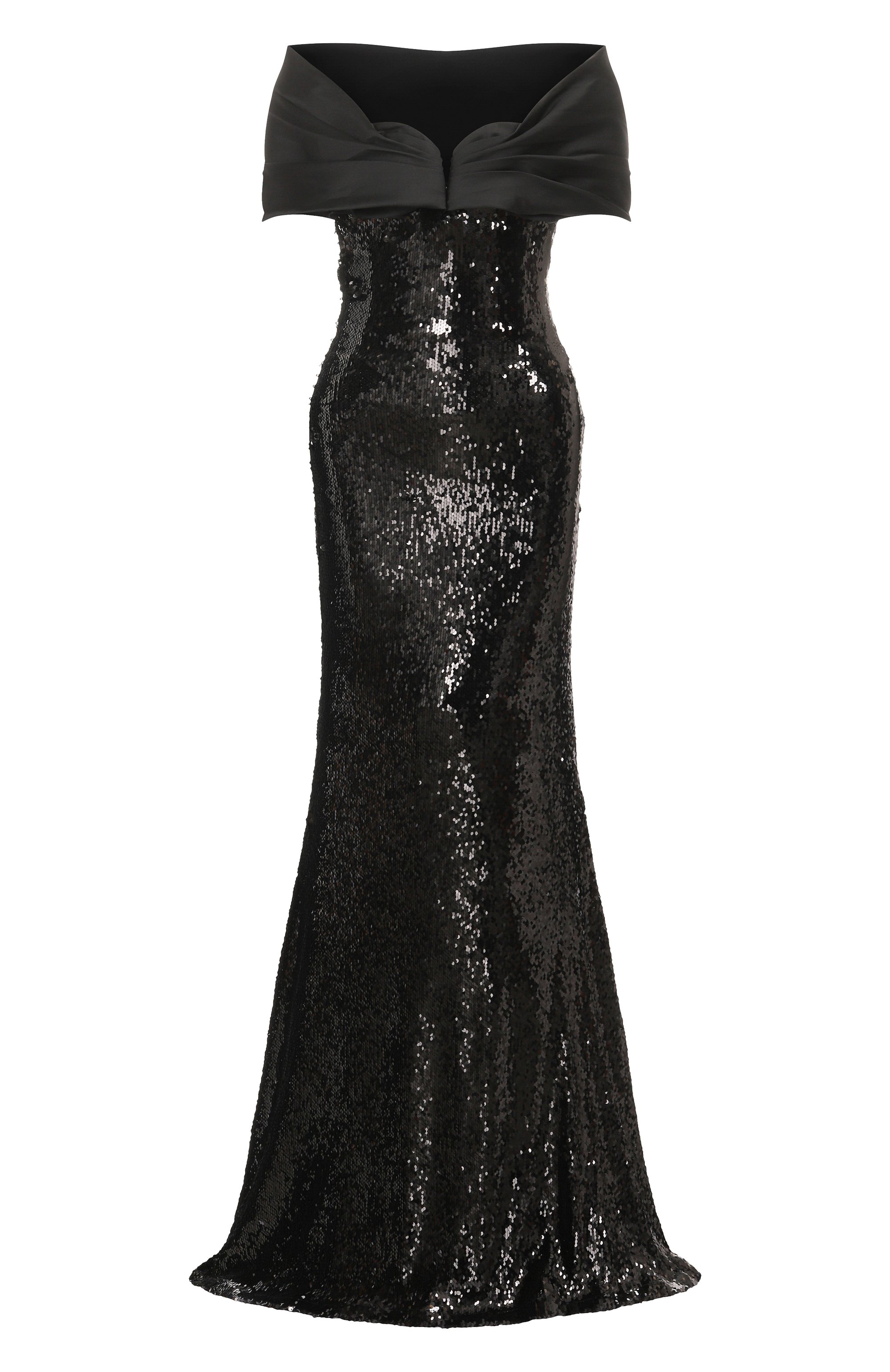 Платье с отделкой пайетками ZUHAIR MURAD, арт. PDR25037/EMSE013, фото 1