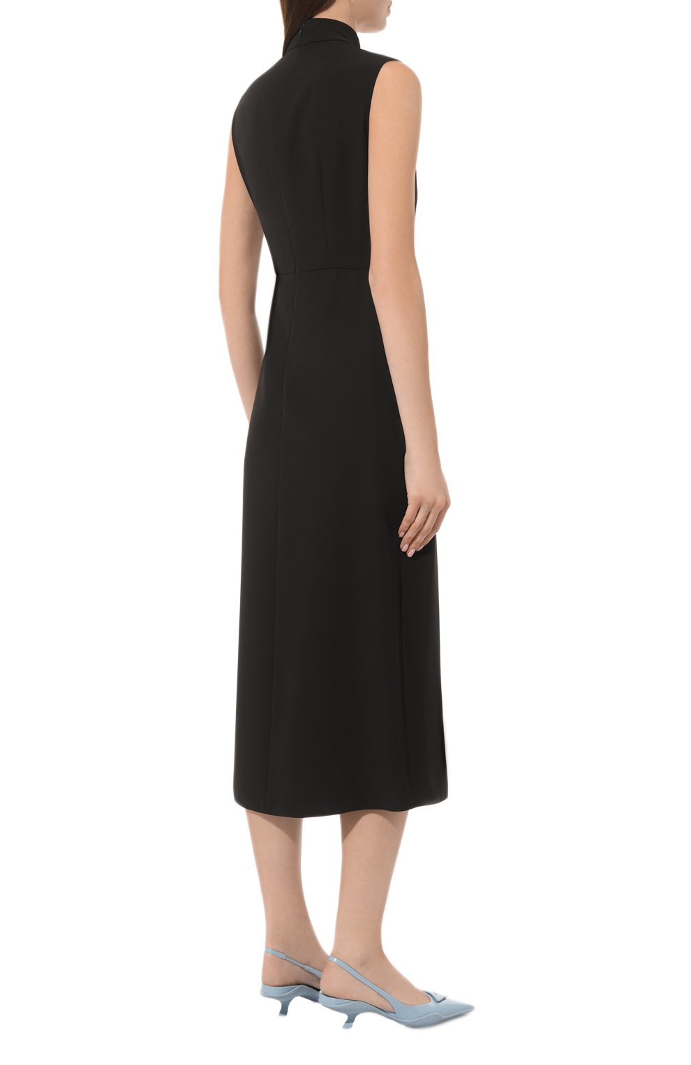 Платье PRADA черного цвета по цене 230000 руб., арт. P3D97H-1RW9-F0002-211, фото 4 Платье PRADA, арт. P3D97H-1RW9-F0002-211, фото 4