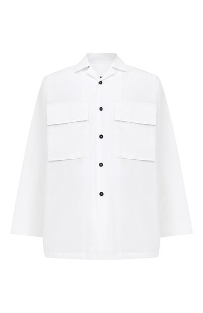 Мужская хлопковая рубашка JIL SANDER, арт. J47DL0144/J45127