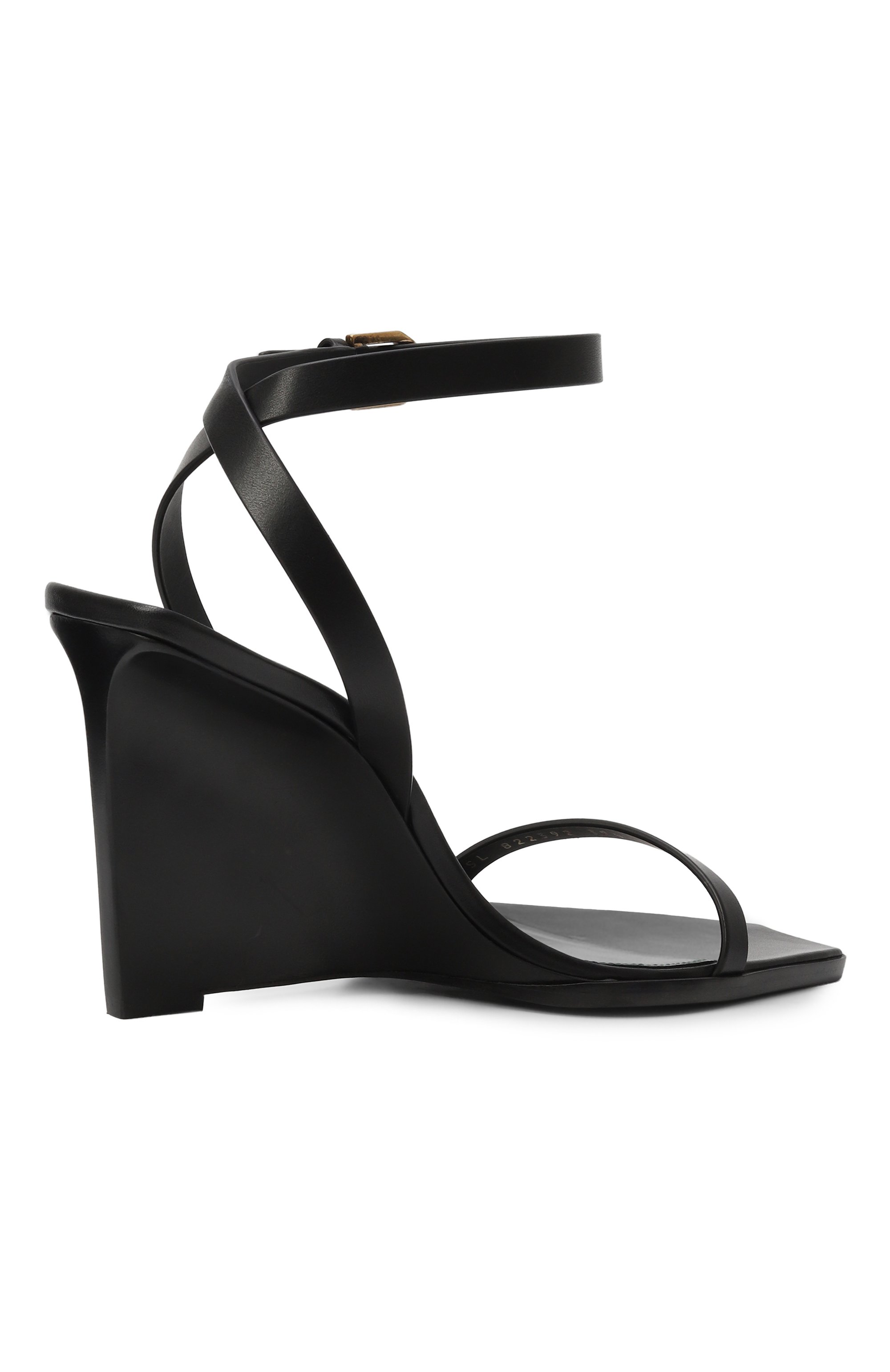 Кожаные босоножки may SAINT LAURENT, арт. 822392/DWE00, фото 5