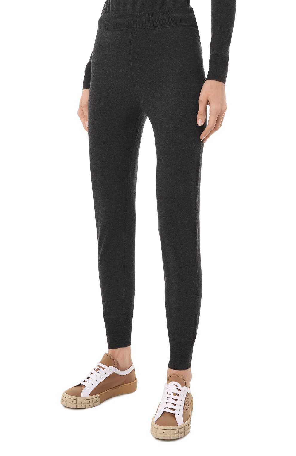 Джоггеры из шерсти и кашемира PRADA, арт. 32125-1ZCE-F0480-212, фото 3