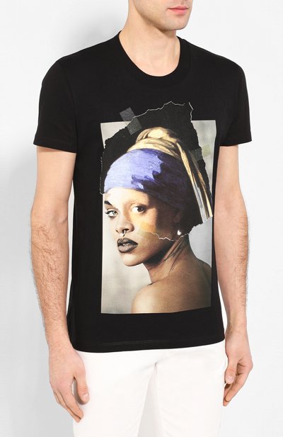 Хлопковая футболка DIEGO VENTURINO, арт. SS20-DV TS D0R, фото 3