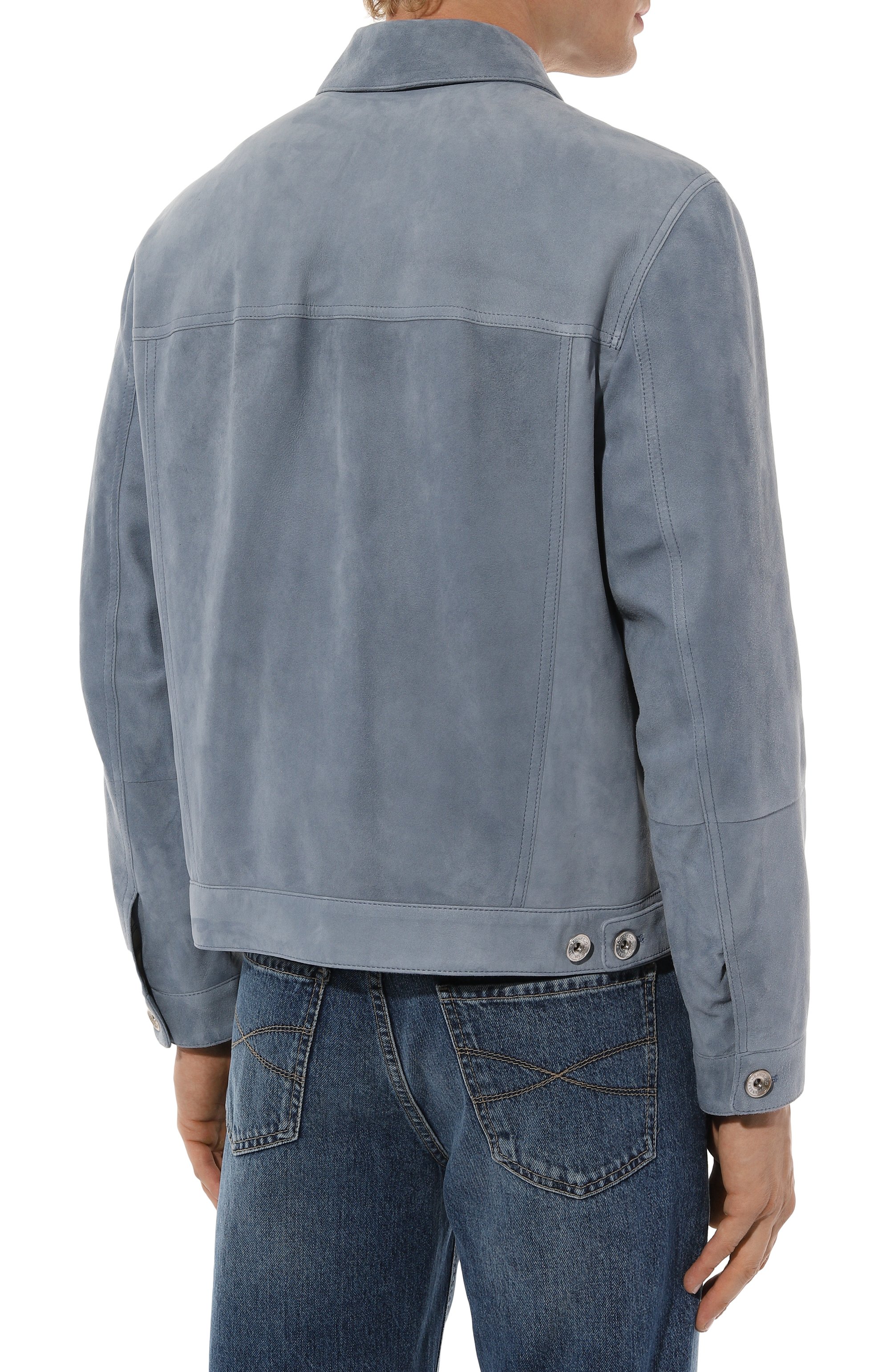 Замшевая куртка BRUNELLO CUCINELLI, арт. MPCAI1970, фото 4