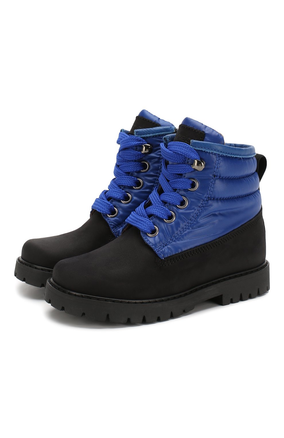 Ботинки из кожи и текстиля JARRETT, арт. J2TR0018/SULLIVAN/24-27, фото 1