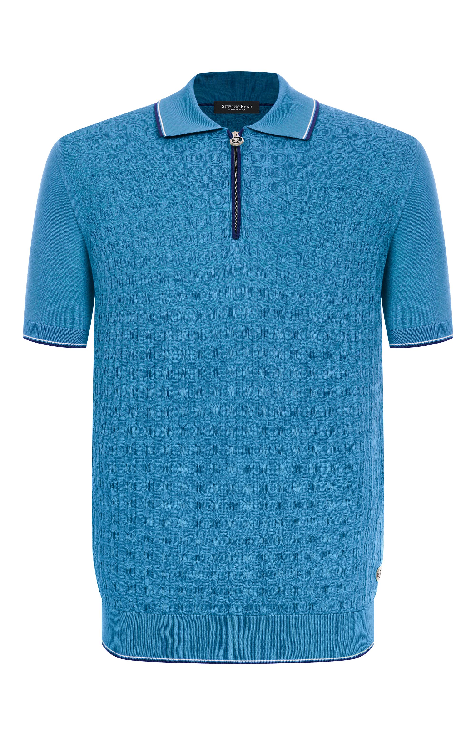 Хлопковое поло STEFANO RICCI, арт. K212032P31/F25297, фото 1