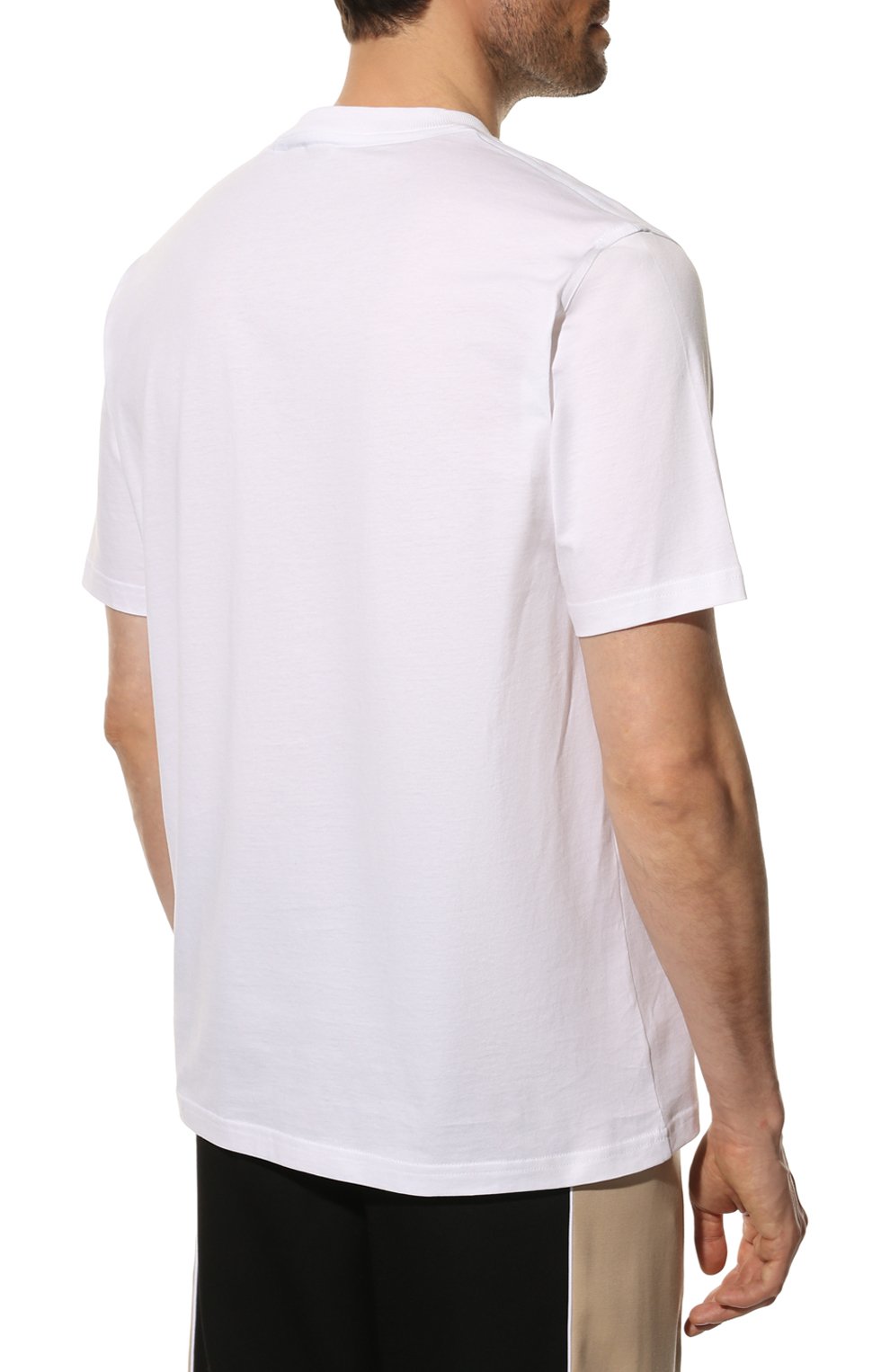 Хлопковая футболка BURBERRY, арт. 8050166, фото 4