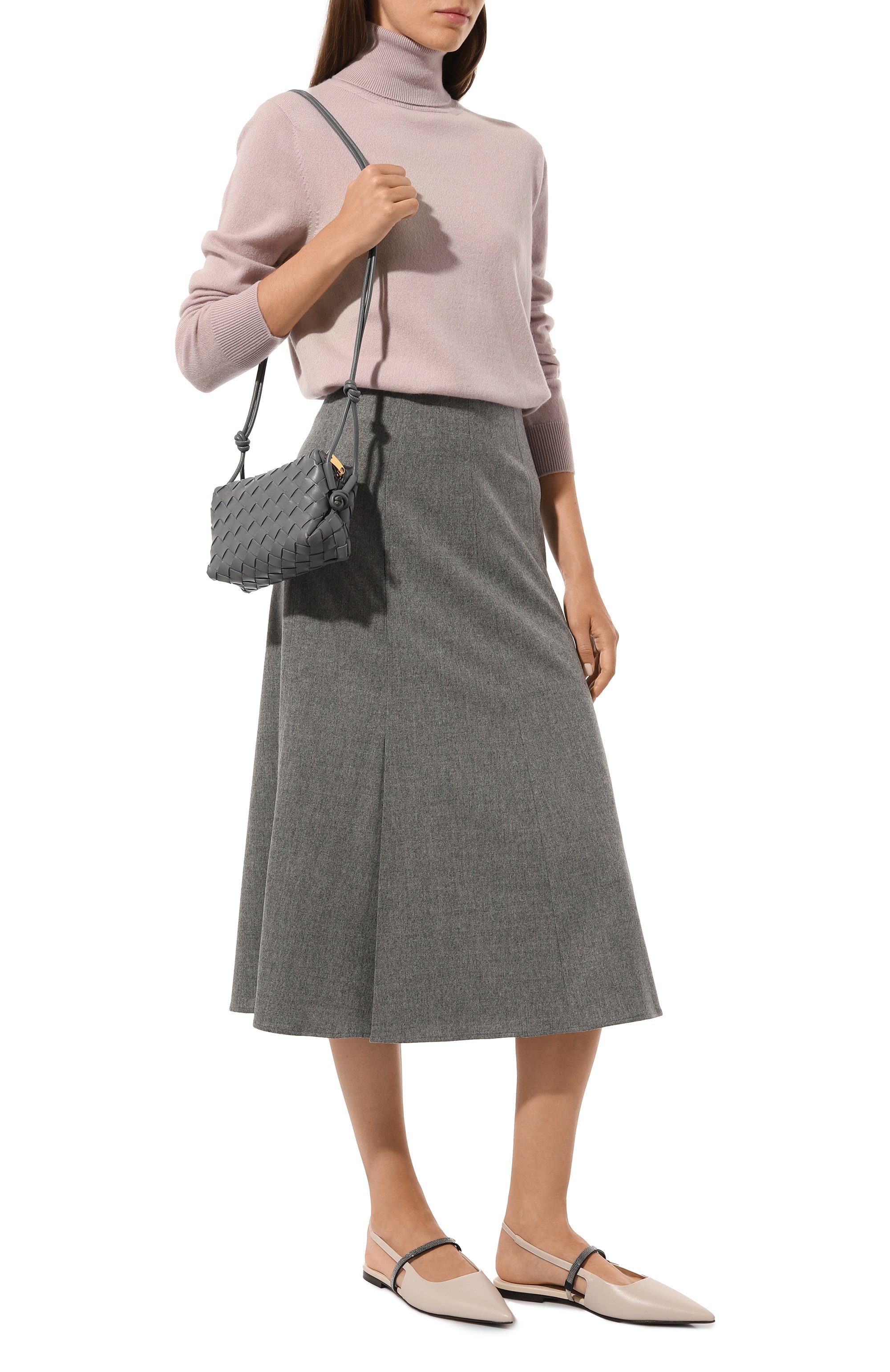 Юбка из шерсти и кашемира AGNONA, арт. TG0807E/UW035E, фото 2