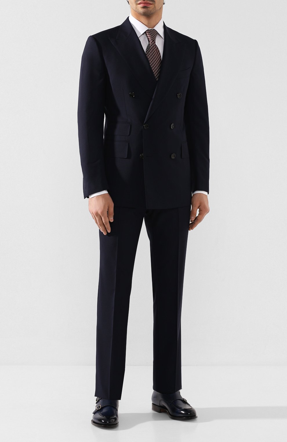 Хлопковая сорочка TOM FORD, арт. 7FT190/94S1JE, фото 2