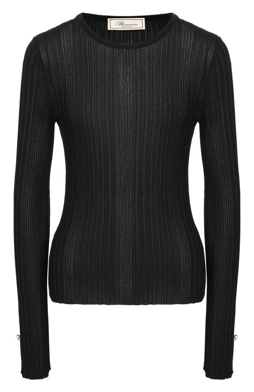 Пуловер из вискозы Blumarine 2M672A Чёрный 2M672A