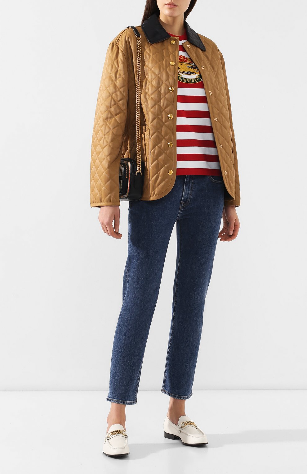 Хлопковая футболка BURBERRY, арт. 8004752, фото 2