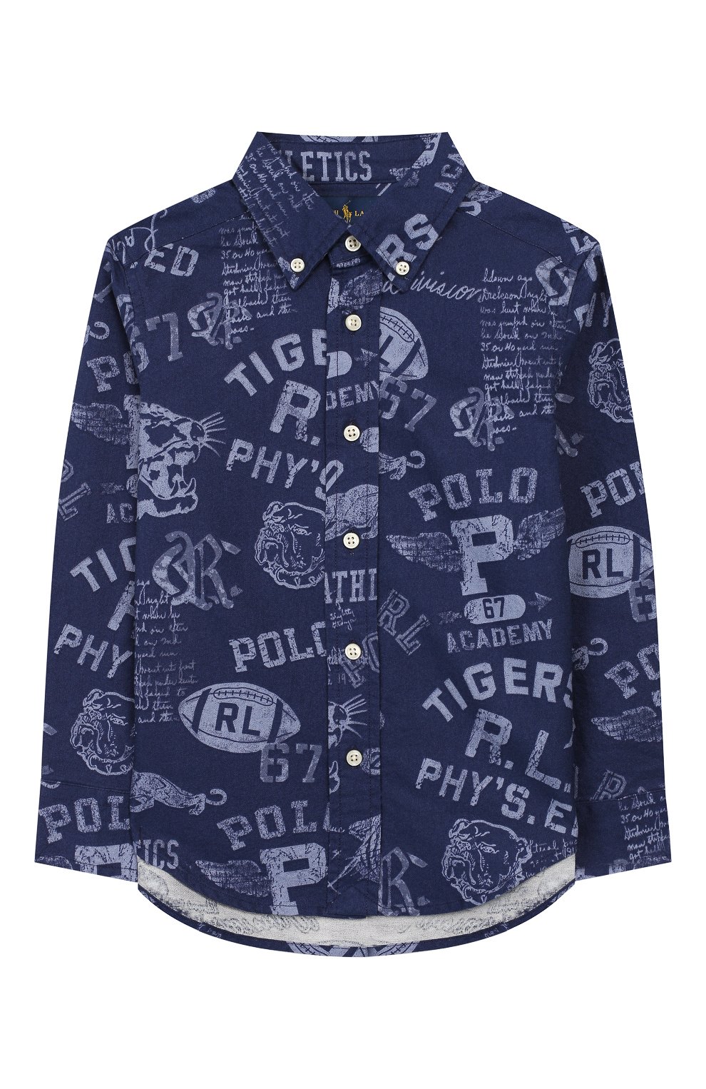 Хлопковая рубашка RALPH LAUREN, арт. 323785805, фото 1