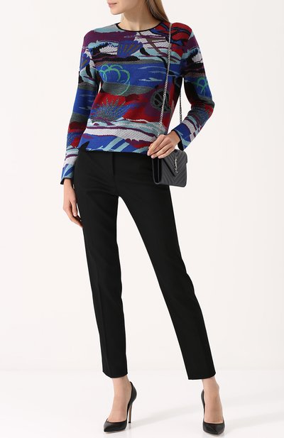 Пуловер с круглым вырезом и принтом GIORGIO ARMANI, арт. 6YAM17/AM52Z, фото 2