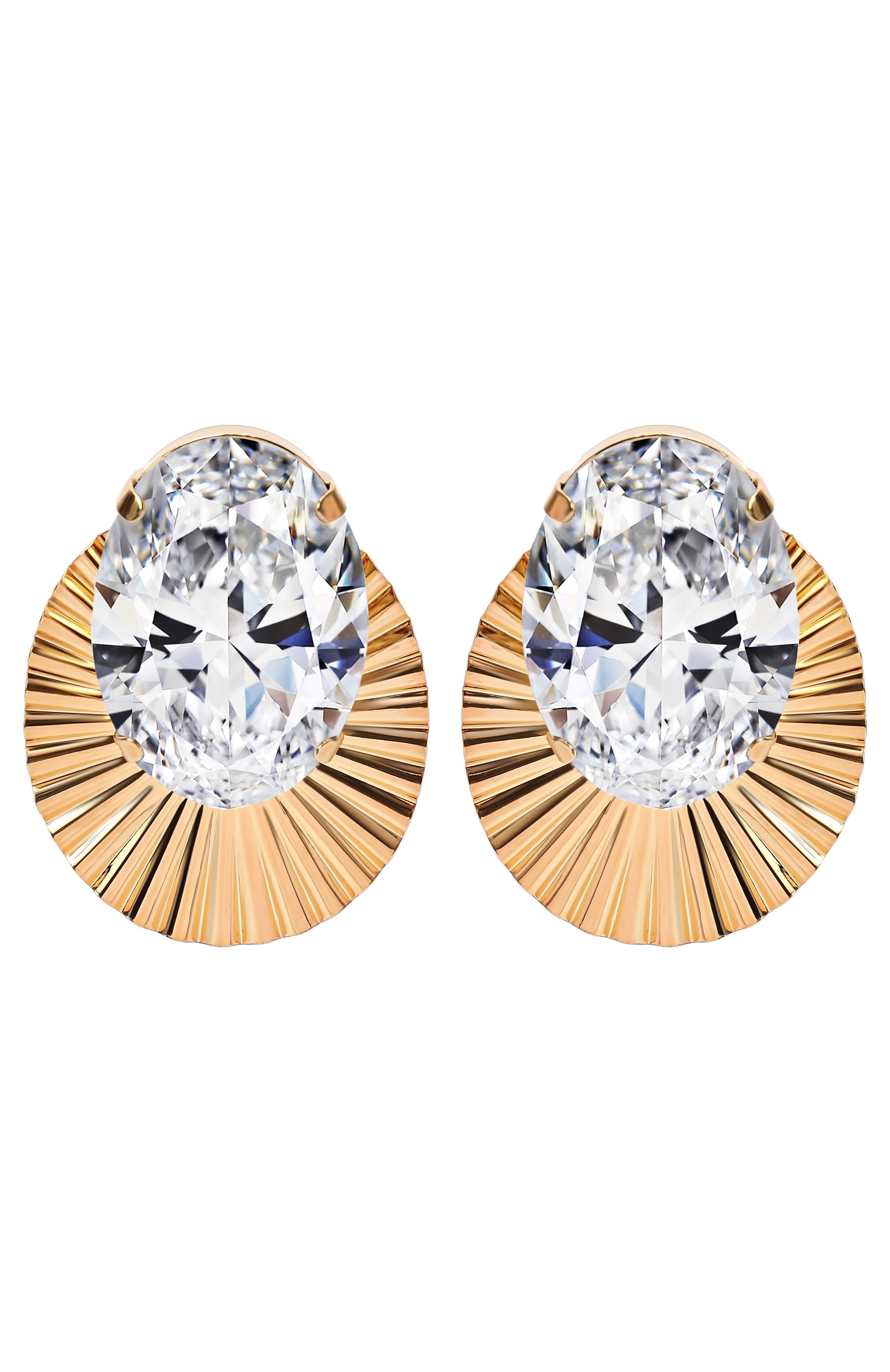 Серьги ANTON HEUNIS золотого цвета по цене 15950 руб., арт. BCK3.04, фото 1 Серьги ANTON HEUNIS, арт. BCK3.04, фото 1