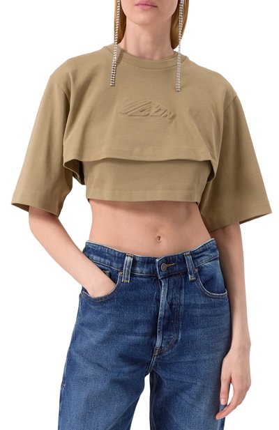 Хлопковая футболка DSQUARED2, арт. S80GC0082/D20033, фото 3