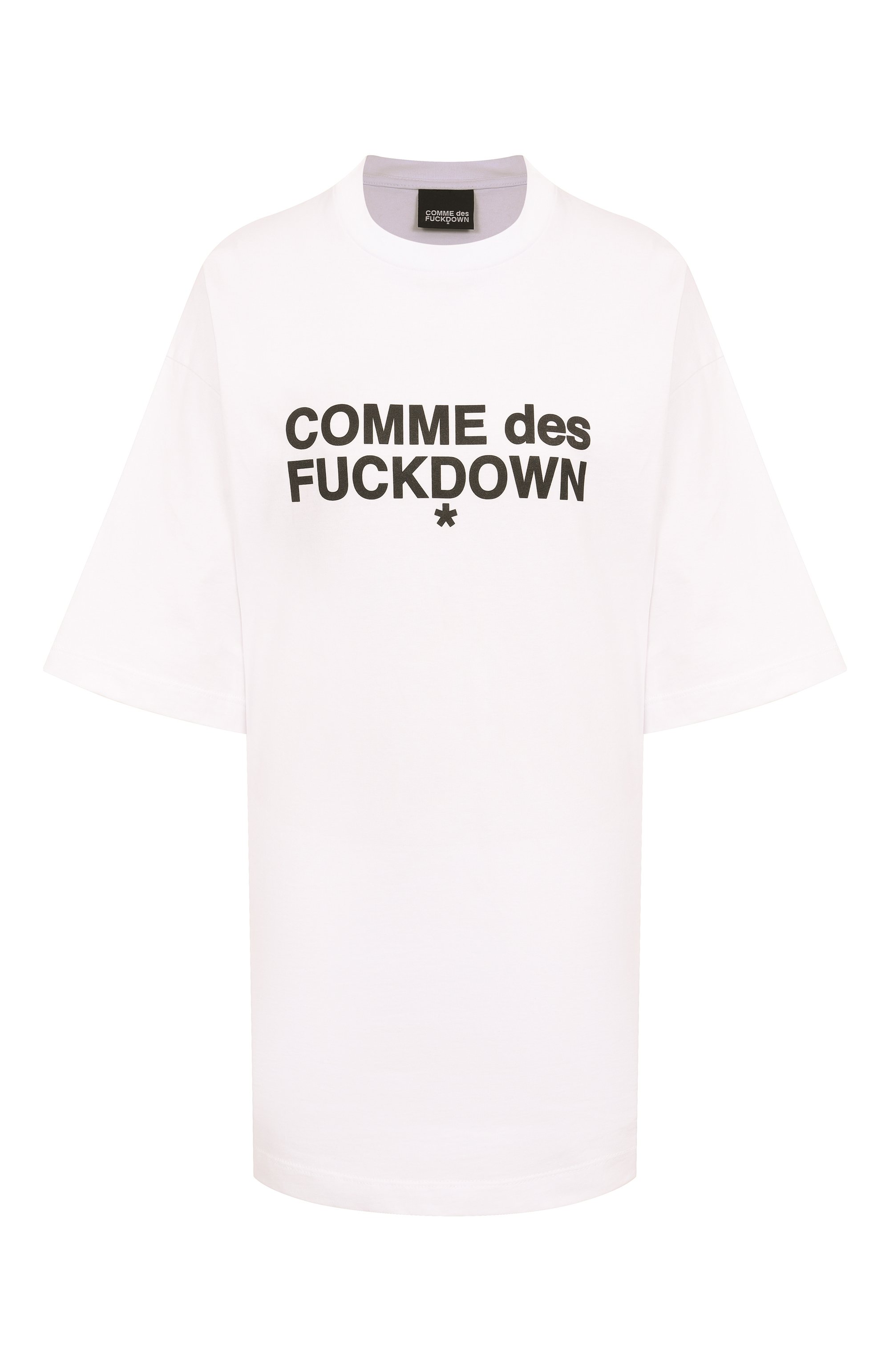 Хлопковое платье COMME DES FUCKDOWN, арт. CFABW01208, фото 1