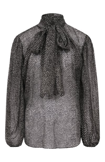 Женская шелковая блузка DOLCE & GABBANA, арт. F5R62T/IS1ZN