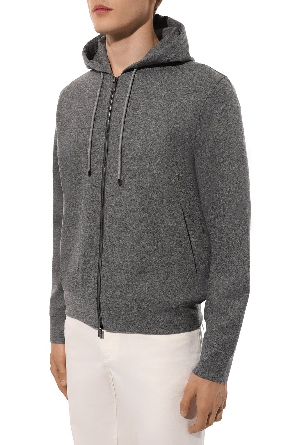 Шерстяная толстовка CORNELIANI, арт. 94G598-9425018, фото 3