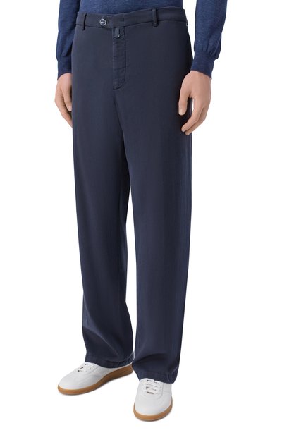 Брюки из лиоцелла KITON, арт. UFPPELK0606H, фото 3