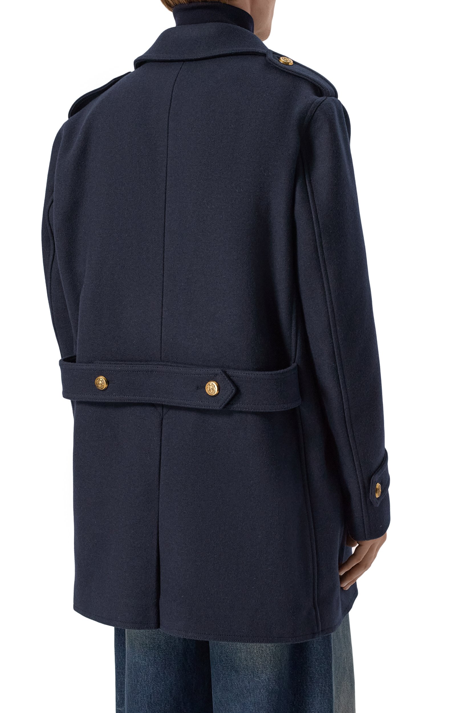 Шерстяной бушлат DOLCE & GABBANA, арт. G0580T/HU2DA, фото 4