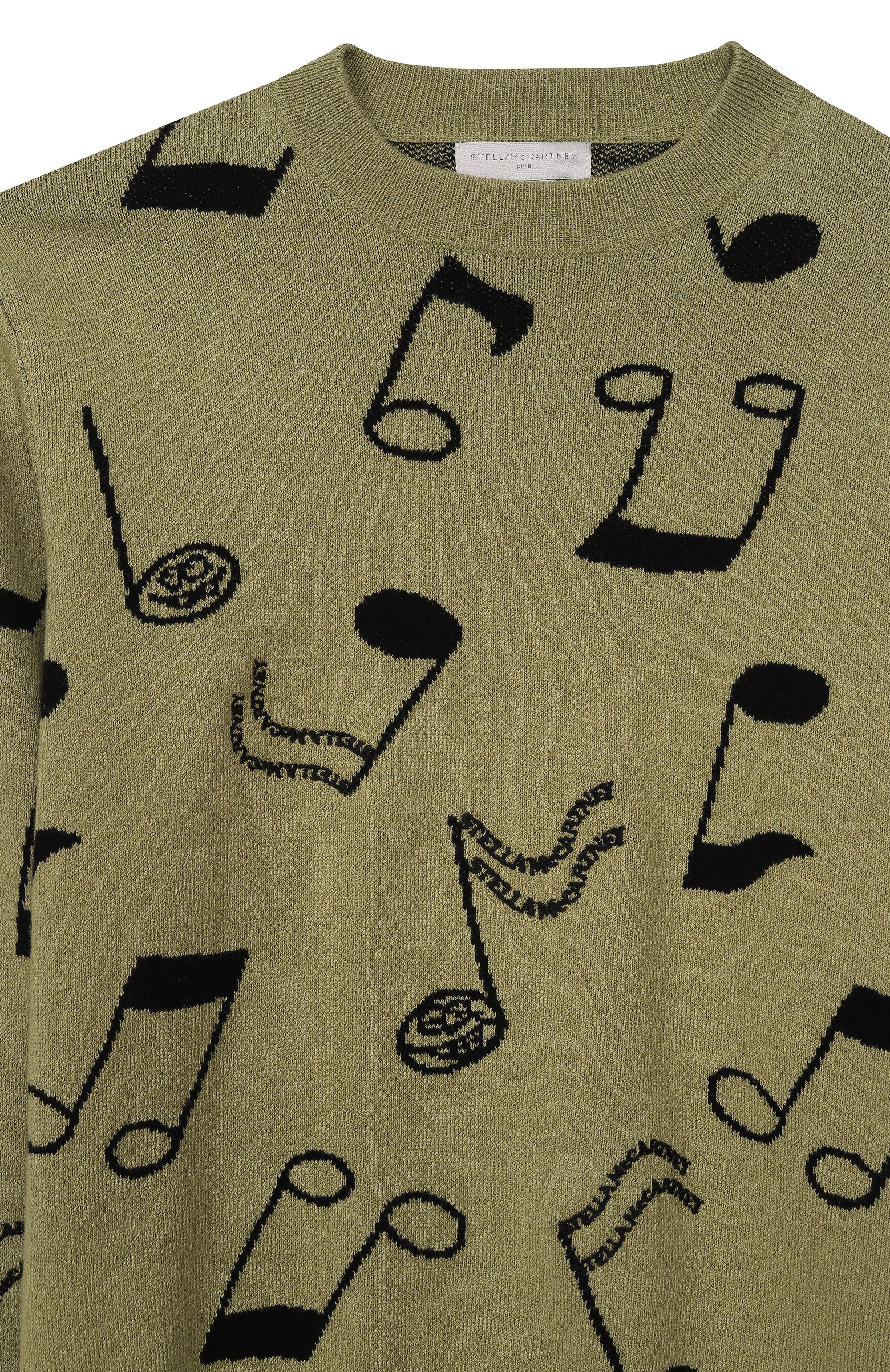 Хлопковый пуловер STELLA MCCARTNEY, арт. TY9P00, фото 3