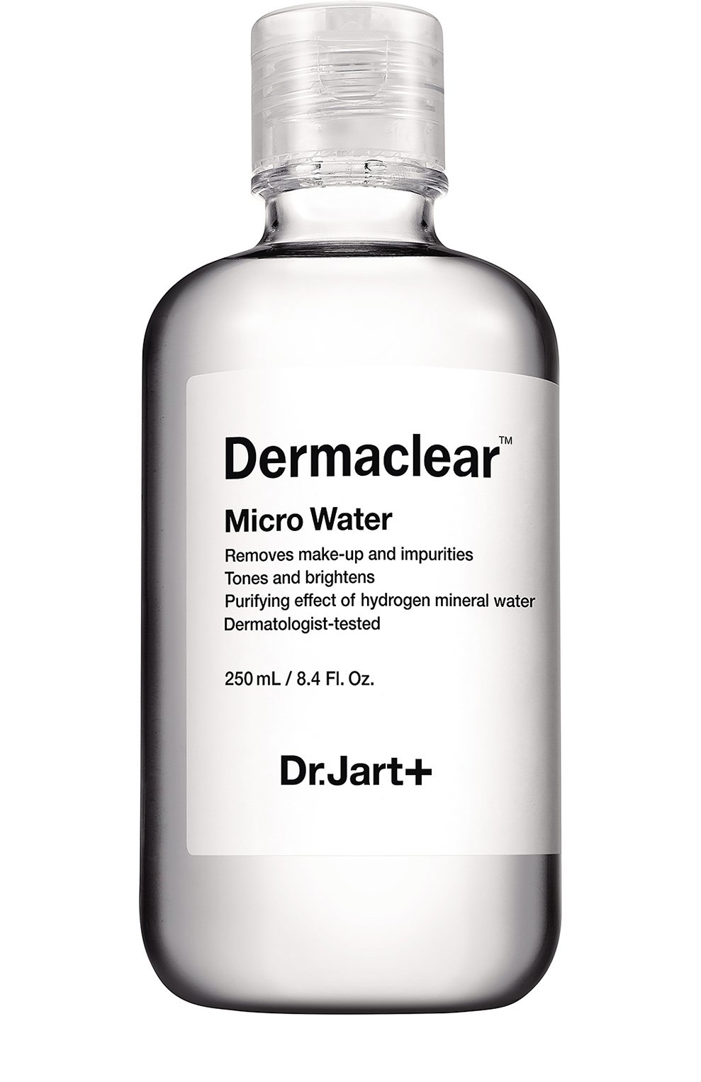 Мицелярная вода для очищения и тонизирования кожи (250ml) DR.JART+ бесцветного цвета по цене 2750 руб., арт. 8809380642976, фото 1 Мицелярная вода для очищения и тонизирования кожи (250ml) DR.JART+, арт. 8809380642976, фото 1