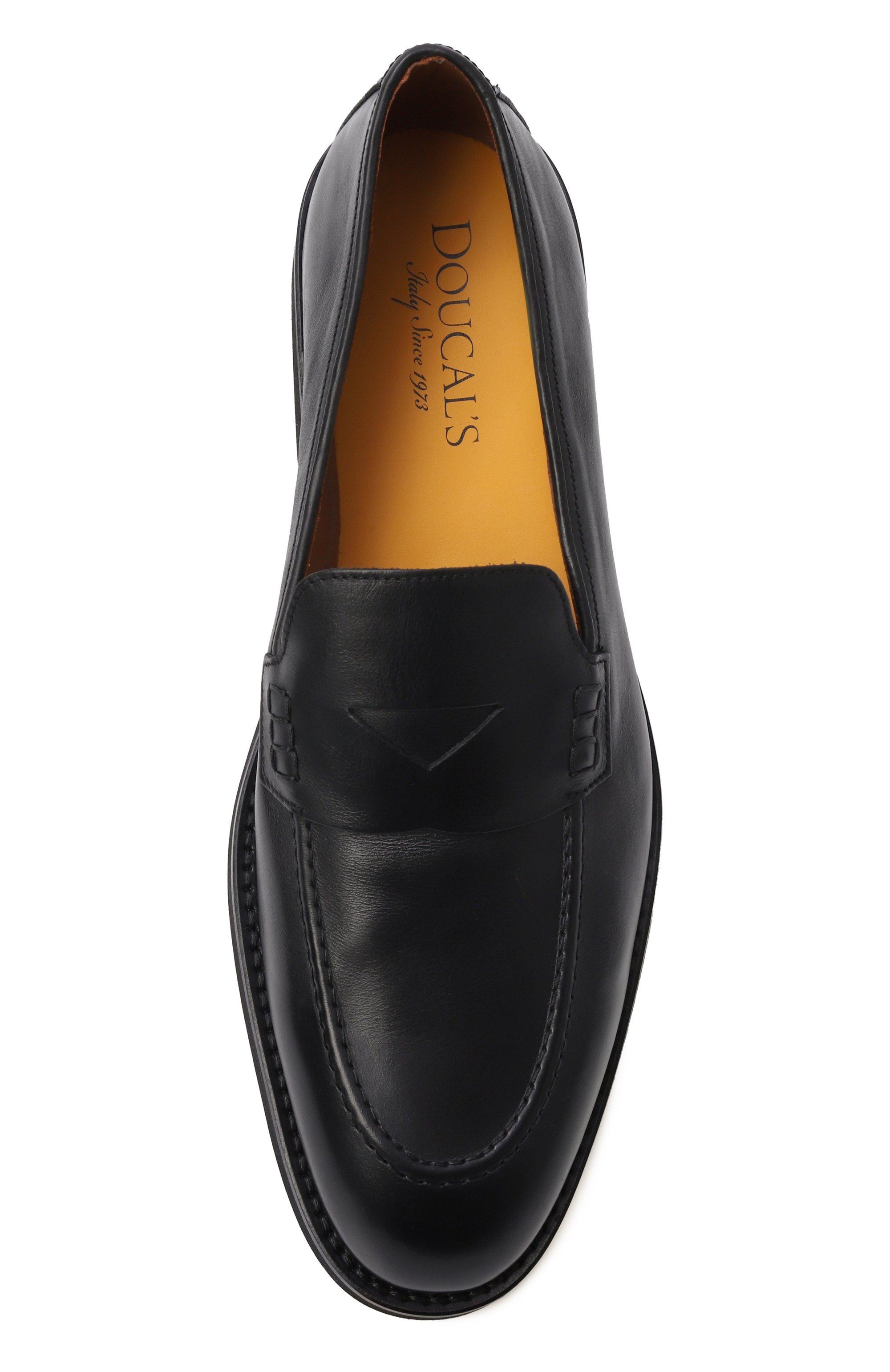 Кожаные пенни-лоферы DOUCAL'S, арт. DU3294SAL0UF188N, фото 6