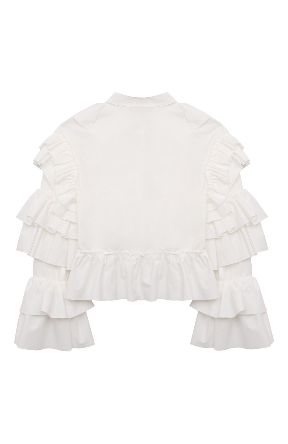 Хлопковая блузка ELISABETTA FRANCHI LA MIA BAMBINA, арт. EFCA2080/CA235/10A-12A+, фото 2