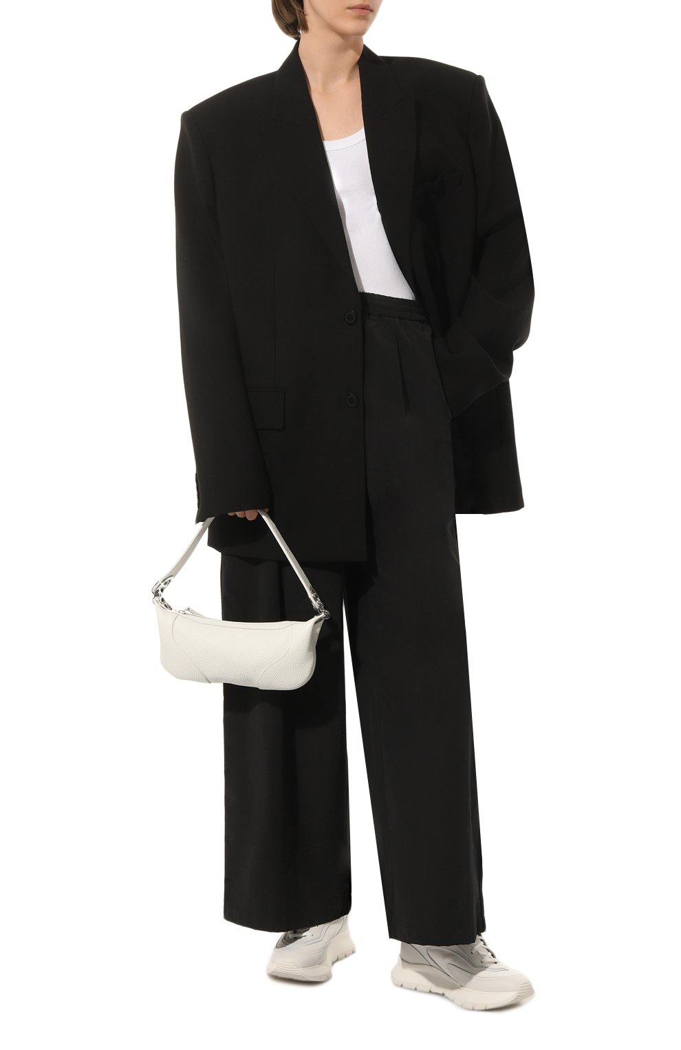 Сумка amira mini BY FAR, арт. 22CRMINRSWHFLTMED, фото 7