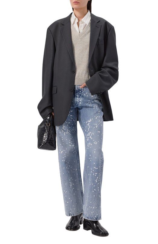 Джинсы MM6 S62LB0207/M30018 Голубой  S62LB0207/M30018 Фото 2