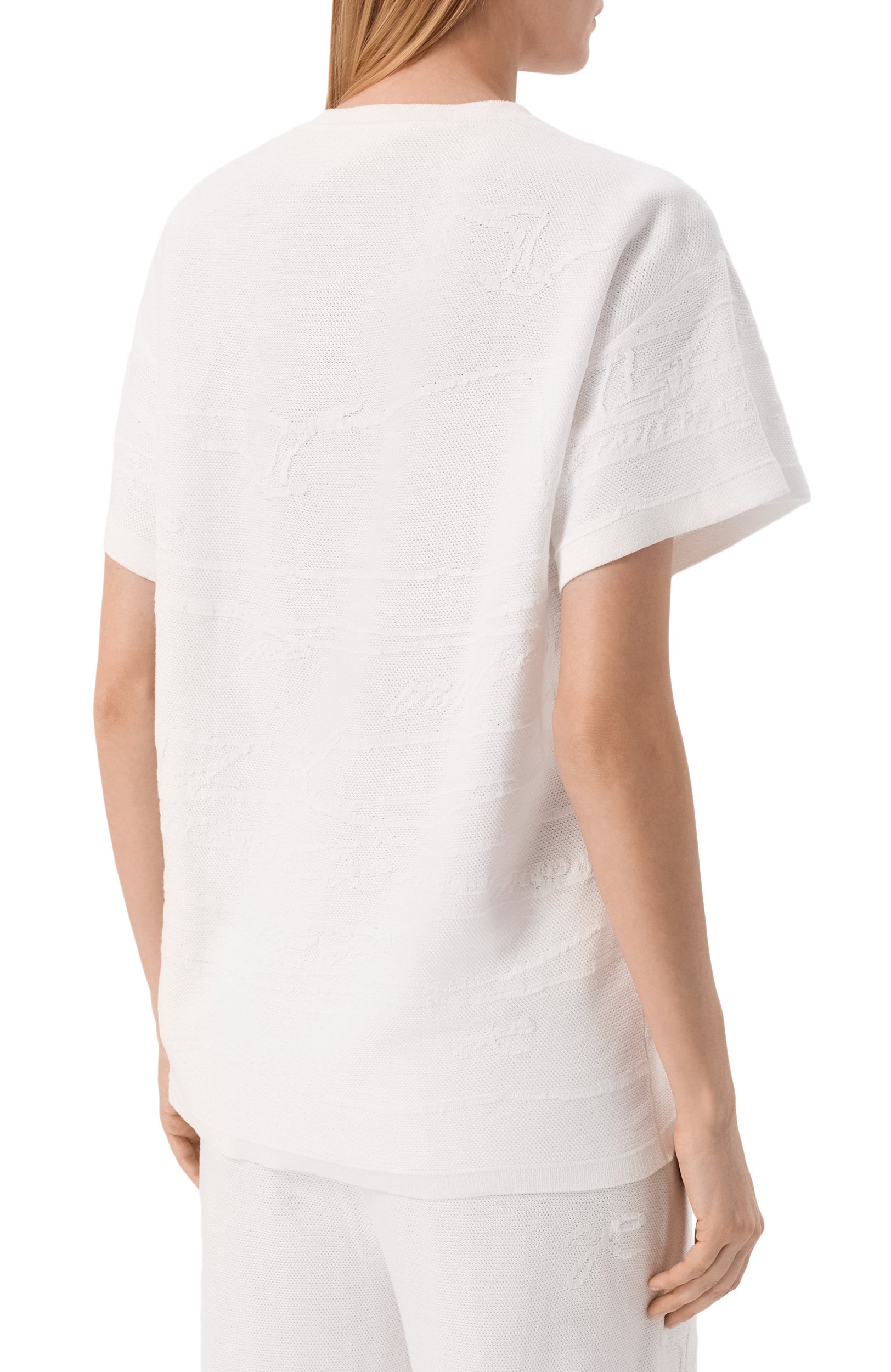 Пуловер из хлопка и вискозы AND THE BRAND, арт. S26-TS015-1404-101, фото 4