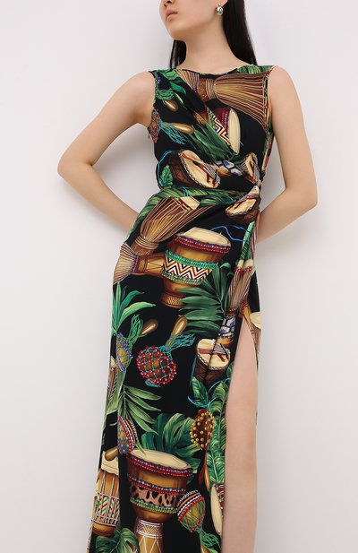 Шелковое платье DOLCE & GABBANA, арт. F6I3IT/FSAZ7, фото 3