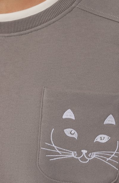 Хлопковый пуловер NATAYAKIM, арт. NY-040BW, фото 5