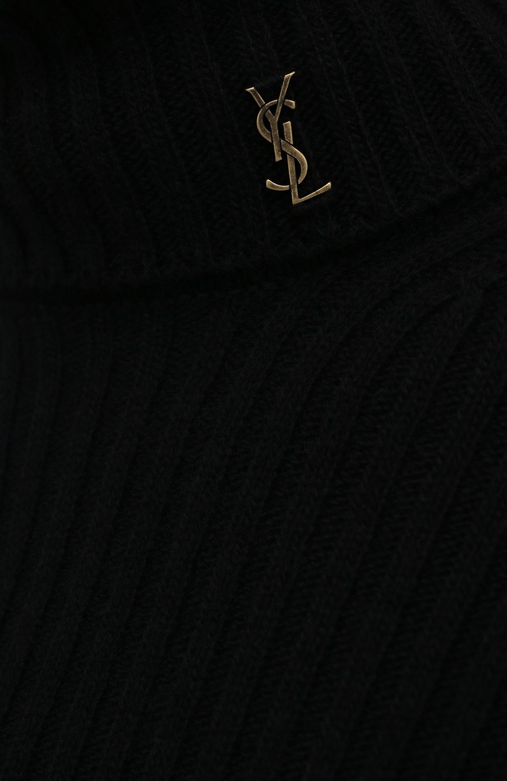 Водолазка из шерсти и кашемира SAINT LAURENT черного цвета по цене 89950 руб., арт. 666098/Y75DM, фото 5 Водолазка из шерсти и кашемира SAINT LAURENT, арт. 666098/Y75DM, фото 5